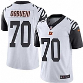 Nike Men & Women & Youth Bengals 70 Cedric Ogbuehi White Color Rush Limited Jersey,baseball caps,new era cap wholesale,wholesale hats